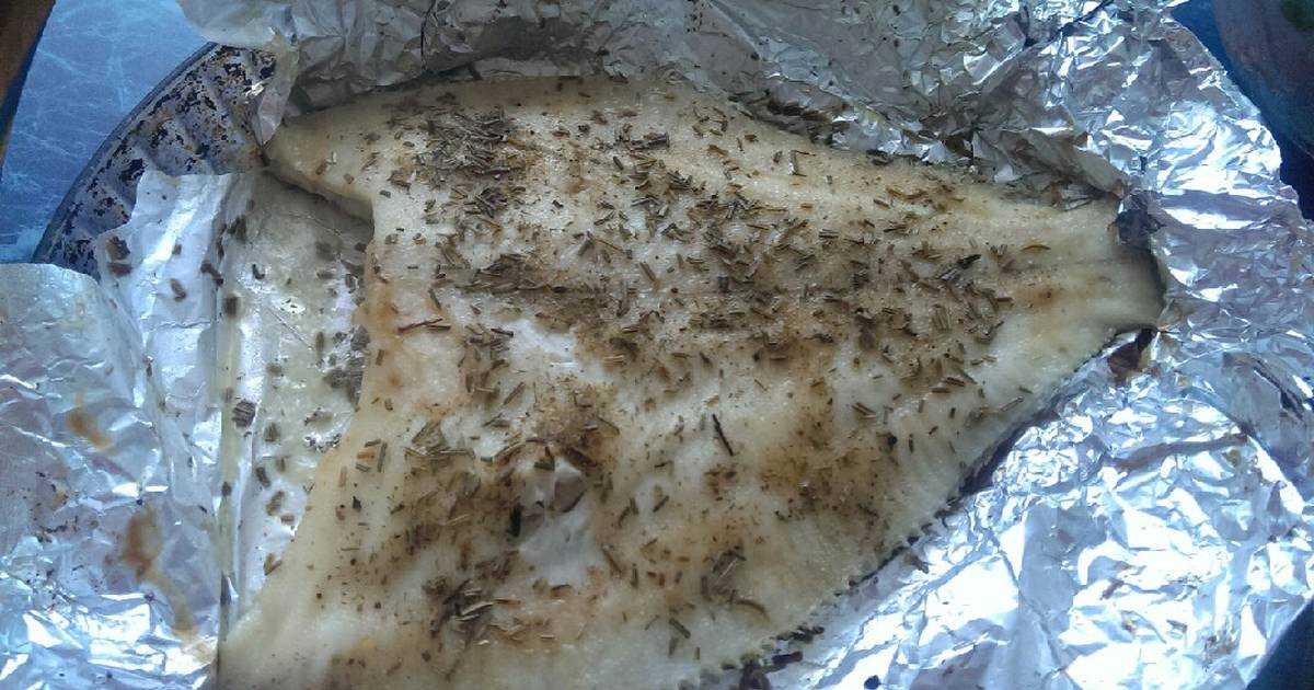 Камбала в духовке: рецепты приготовления вкусной рыбы в фольге