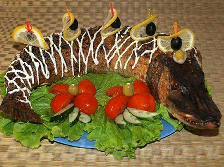 Фаршированная щука – создай себе кулинарный праздник: рецепт с фото