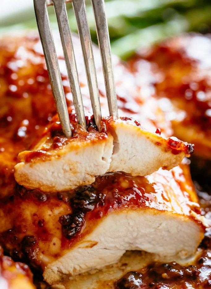 Курица в духовке рецепт с фото с медом и горчицей