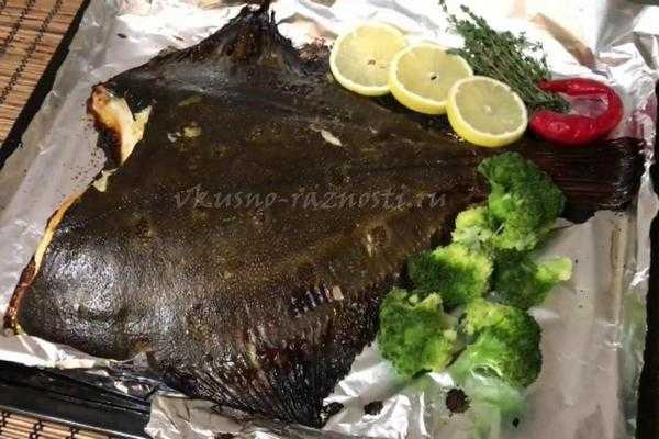 Камбала запеченная в духовке - простой рецепт приготовления рыбы на любой вкус!