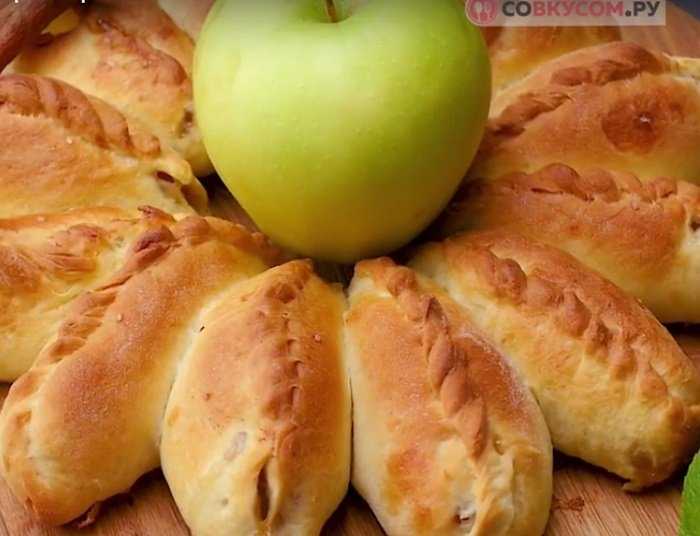 Пирожки с яблоками в духовке — быстрые и вкусные рецепты