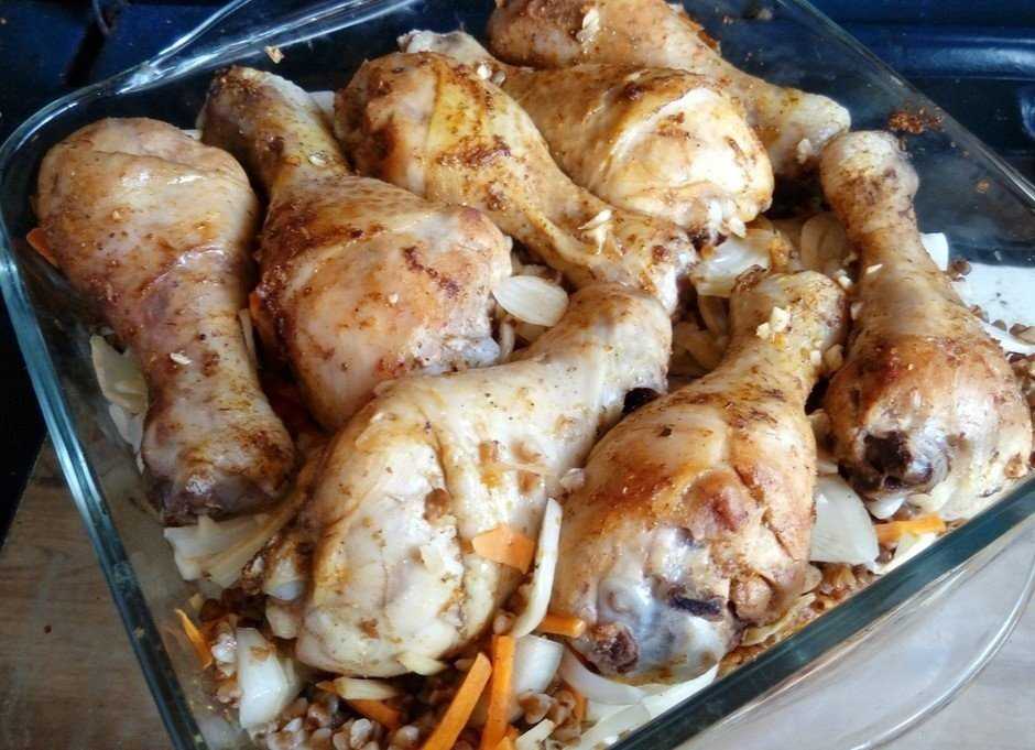 Курица с гречкой в духовке: рецепт пошагово. делимся секретами и пошаговыми рецептами ароматной курицы с гречкой в духовке