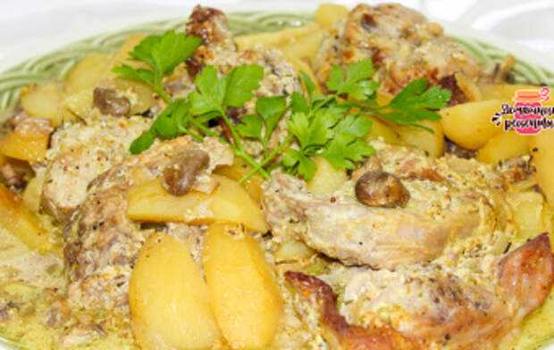 Кролик с картошкой в духовке — рецепты приготовления в фольге, рукаве и горшочке, со сметаной или майонезом - советдня