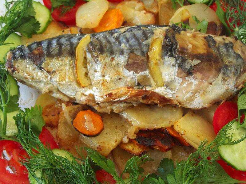 Скумбрия в духовке — 14 самых вкусных рецептов запеченной рыбы (быстро и вкусно)