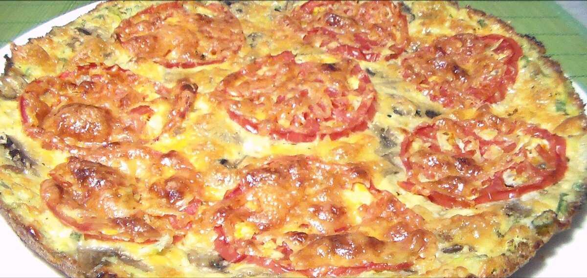 Пицца из кабачков: на сковороде и в духовке