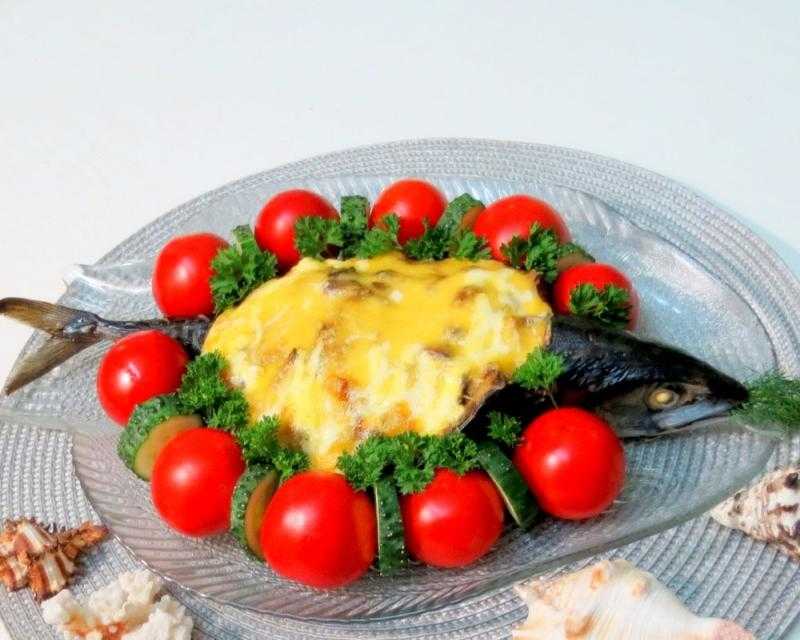 Скумбрия по-царски фаршированная с желатином и яйцом: рецепт с фото – рецепты с фото