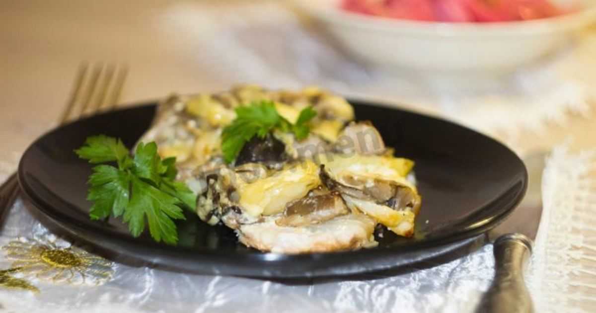 Свинина с грибами и картошкой и в духовке: простые рецепты