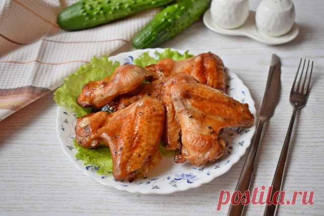 Как замариновать и приготовить вкусные куриные крылышки, простые пошаговые рецепты