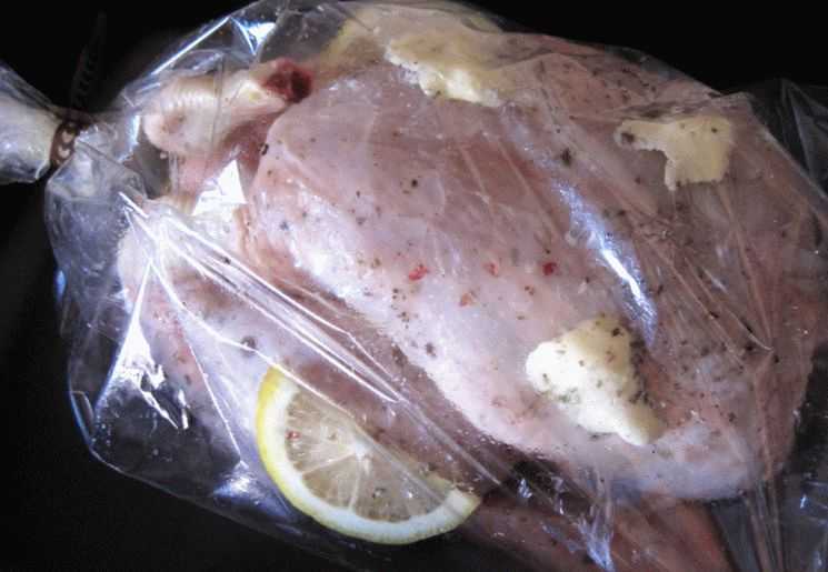 Курица в рукаве в духовке целиком - 5 рецептов с фото пошагово