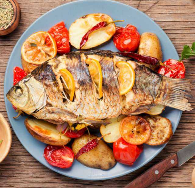 Рыба с овощами в духовке – 9 рецептов приготовления