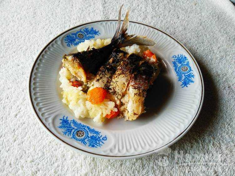 Скумбрия, фаршированная рисом- вкусное и оригинальное блюдо