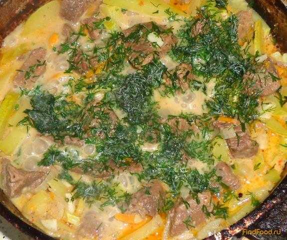 Овощное рагу с говядиной и кабачками: рецепт с фото