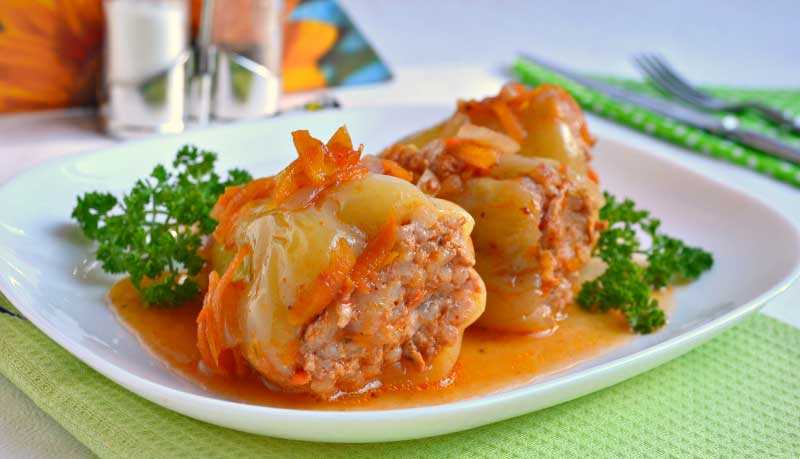 Перцы фаршированные курицей - 244 рецепта: основные блюда | foodini