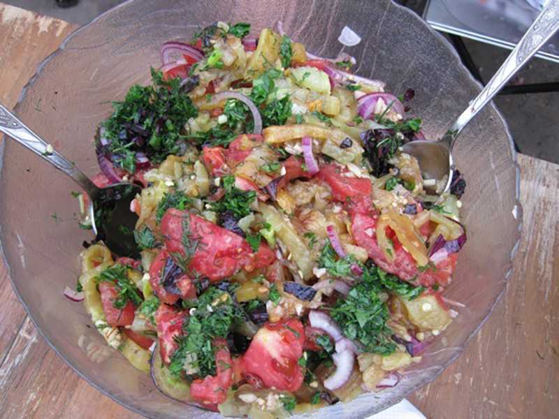 Овощи на мангале - рецепты баклажанов, картофеля, кабачков и помидоров