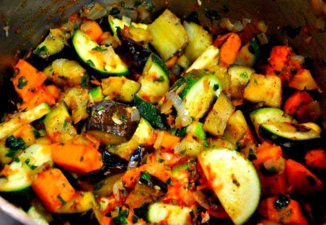 Овощное рагу с мясом – 10 пошаговых рецептов приготовления