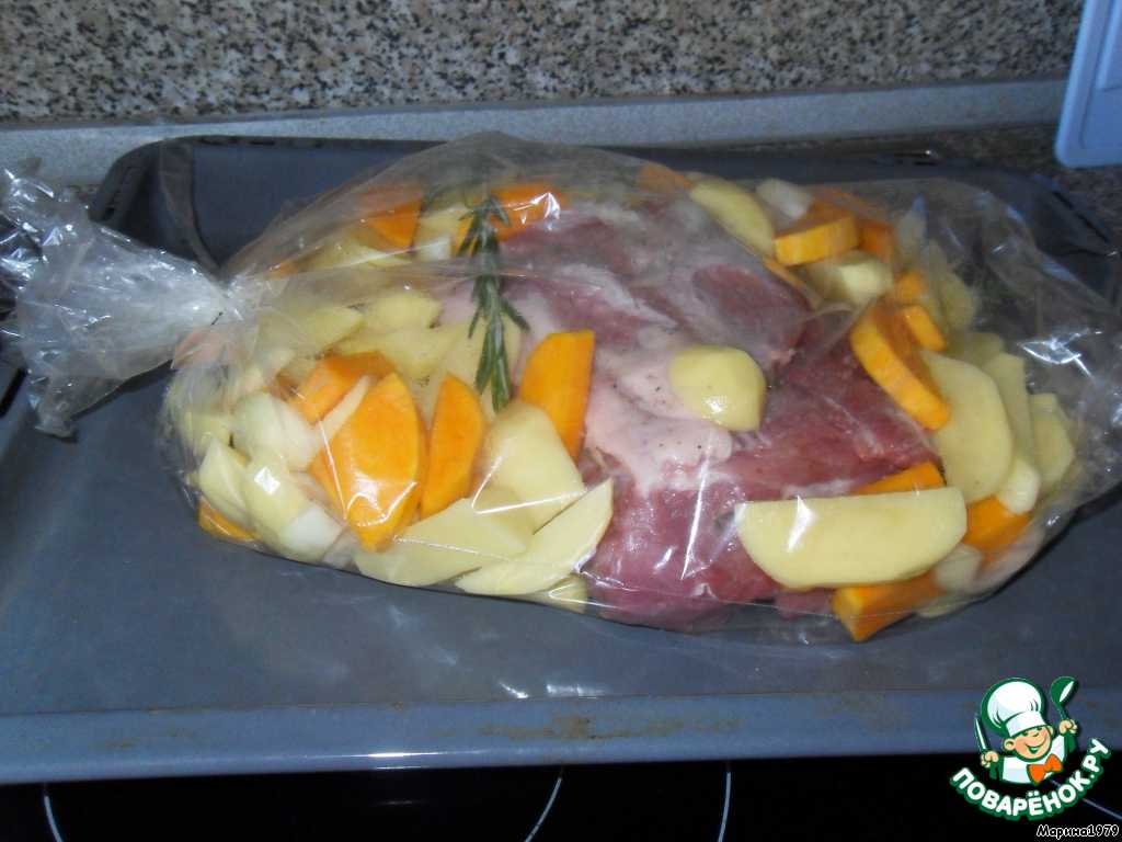 Как приготовить свинину в пакете для запекания в духовке: поиск по ингредиентам, советы, отзывы, пошаговые фото, подсчет калорий, изменение порций, похожие рецепты