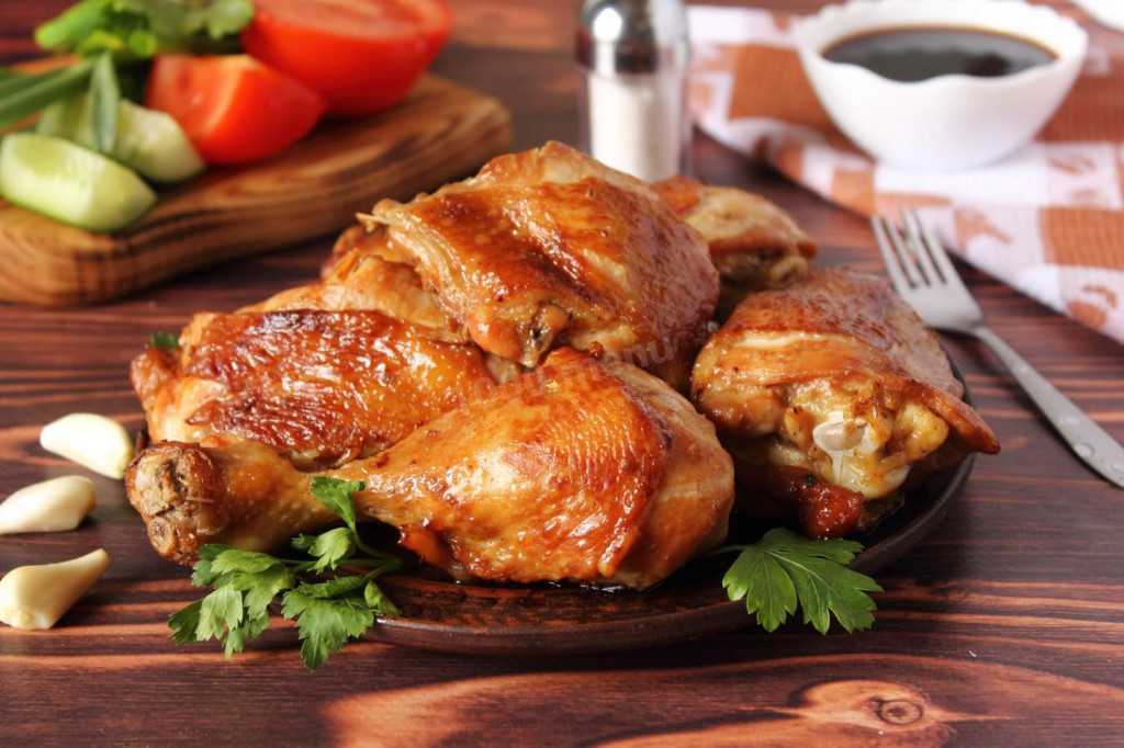 Курица на гриле целиком — пошаговый рецепт с фото