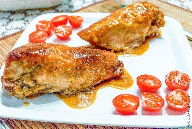 Курица в духовке в медово-горчичном соусе – 8 рецептов