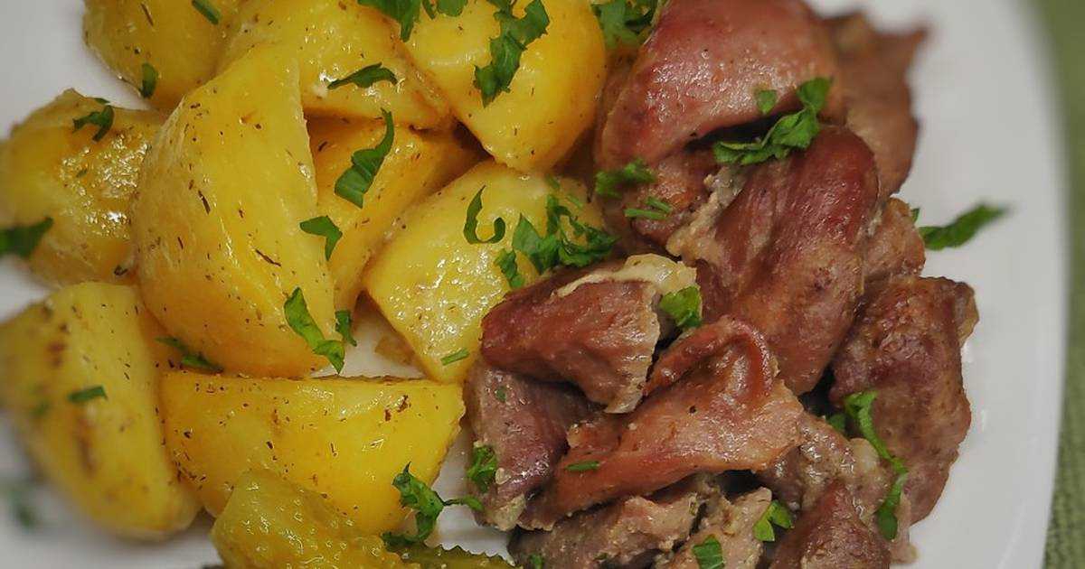 Индейка с картофелем в духовке рецепт с фото пошагово - 1000.menu