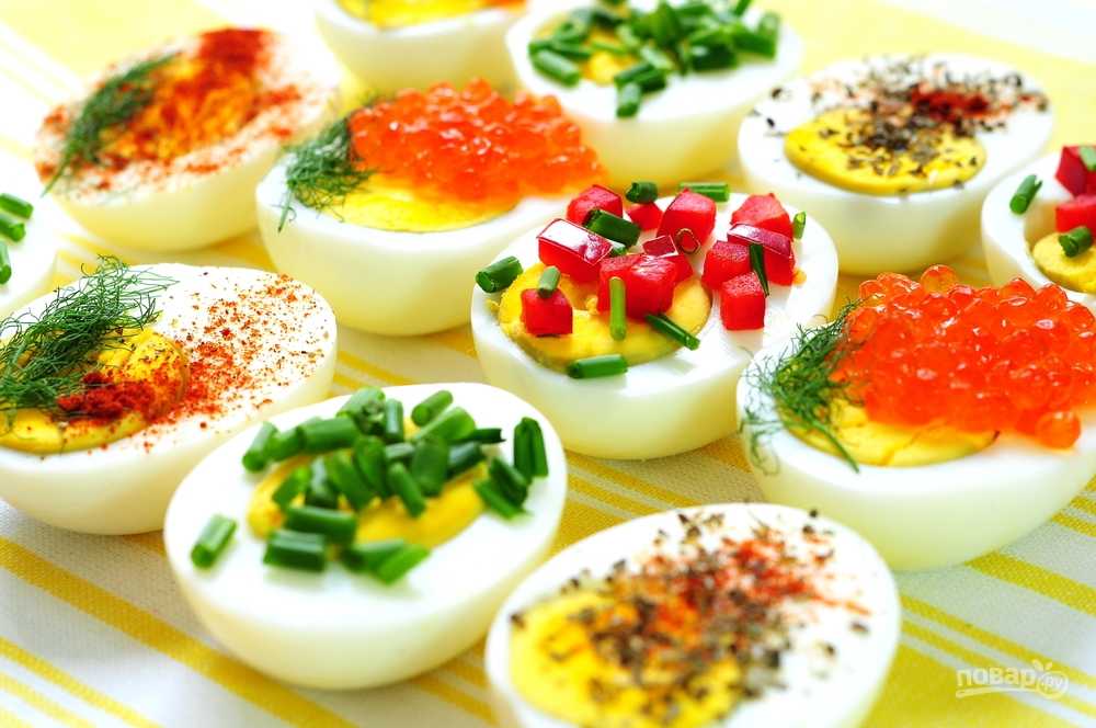 Вкусные фаршированные яйца: интересные варианты начинок
