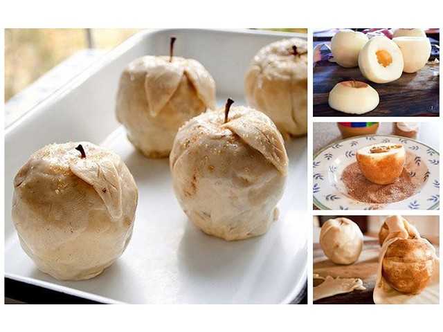 Пирог с яблоками из слоеного теста - 8 рецептов в духовке с пошаговыми фото