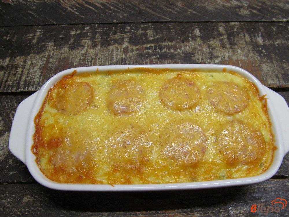Картофельная запеканка с сосисками и сыром, рецепт
