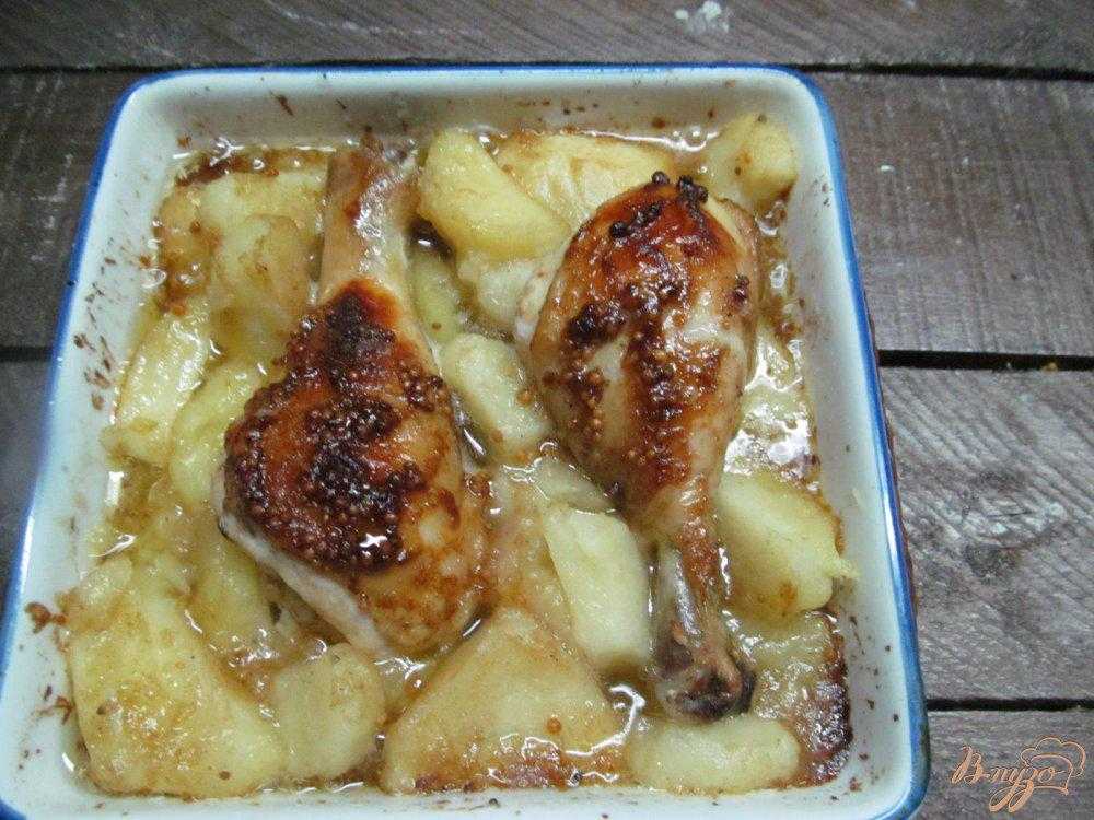 Голень куриная в духовке с картошкой — 7 рецептов
