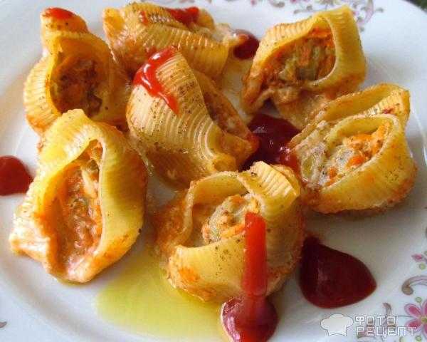 Фаршированные макароны - 6 рецептов в духовке