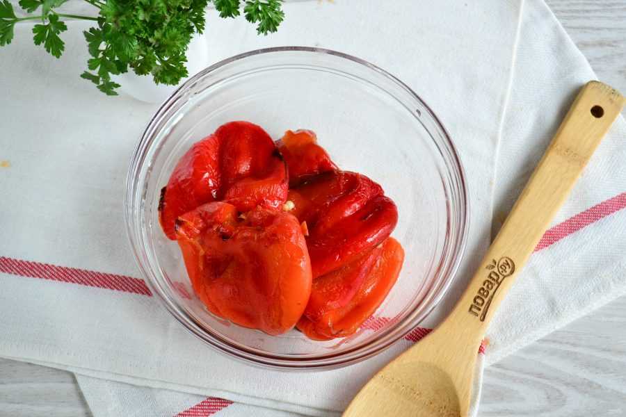 Печеный болгарский перец на зиму – 10 пошаговых фото в рецепте