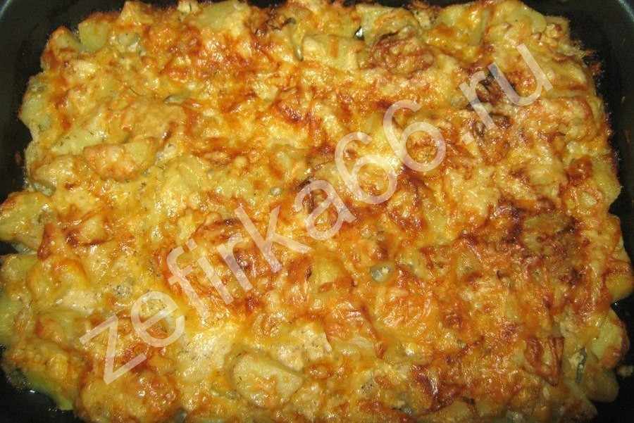 Рецепты картошка с сыром в духовке