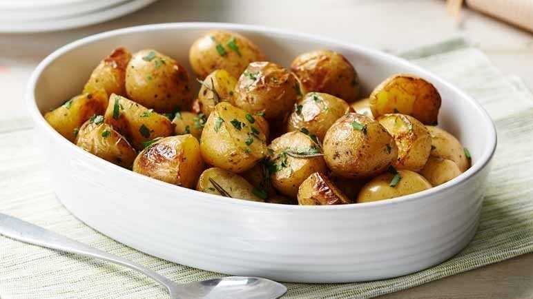 Картофель карри запеченный в духовке