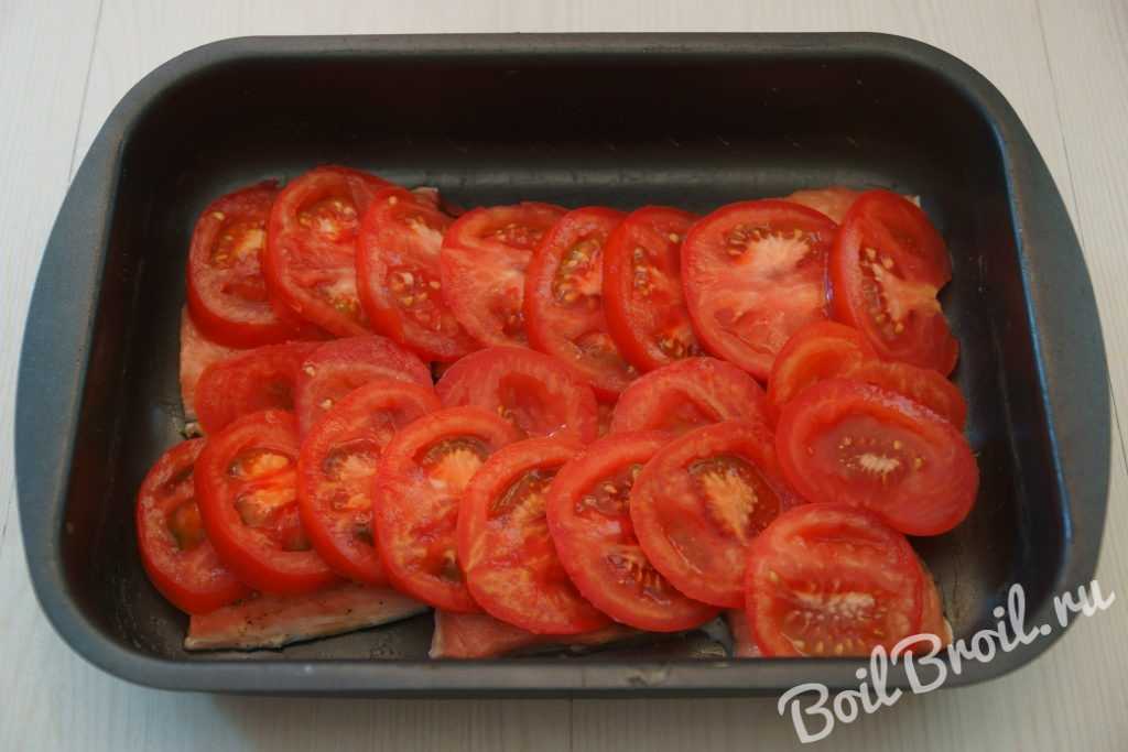 Как приготовить горбушу в духовке с сыром и помидорами: поиск по ингредиентам, советы, отзывы, пошаговые фото, подсчет калорий, изменение порций, похожие рецепты