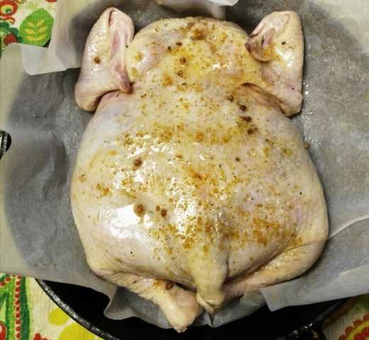 Как приготовить курицу в духовке фаршированную гречкой