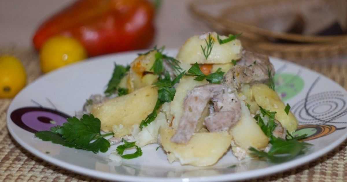 Голени с картошкой в духовке с майонезом рецепт с фото пошагово - 1000.menu