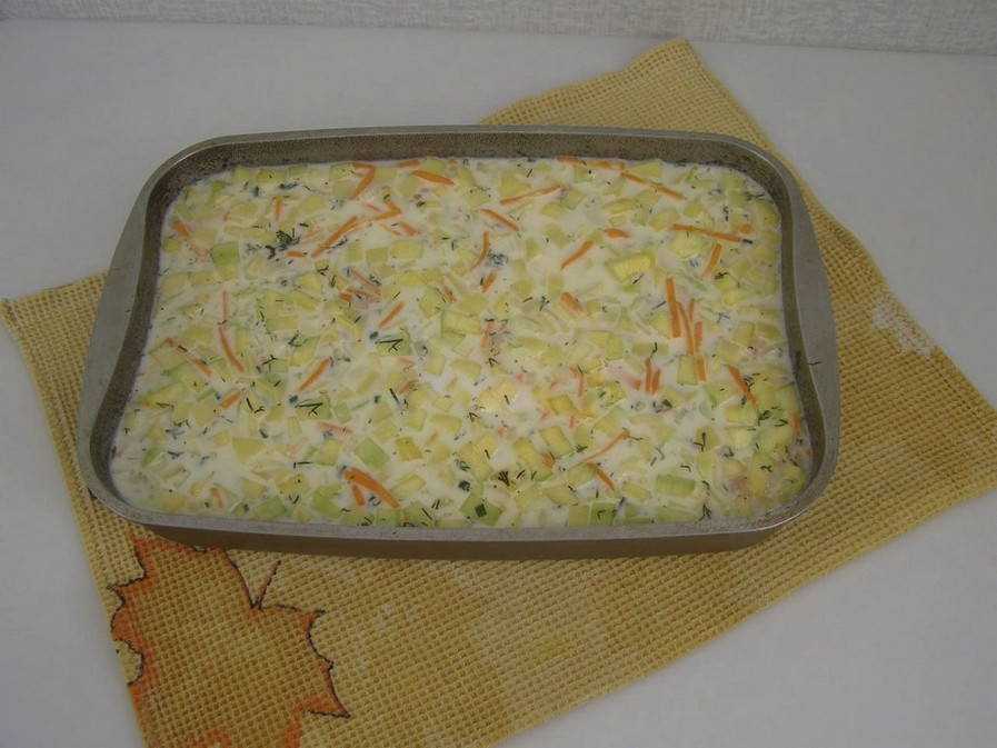 Запеканка из кабачков - 10 рецептов в духовке с пошаговыми фото