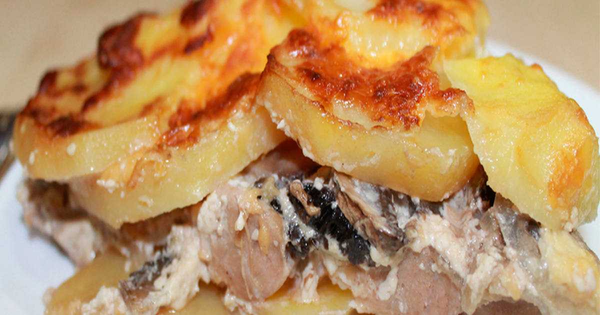 Мясо по-французски с картошкой в духовке — 9 рецептов с фото пошагово