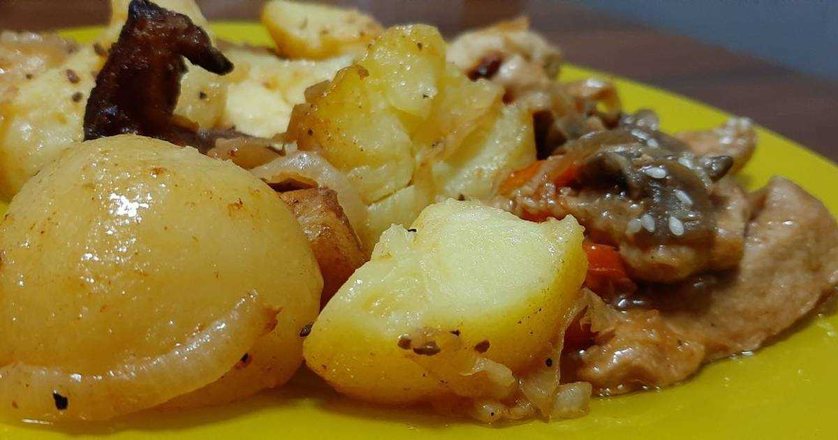 Картошка по-французски с грибами в духовке – восторгу нет предела! рецепты приготовления картошки по-французски с грибами в духовке