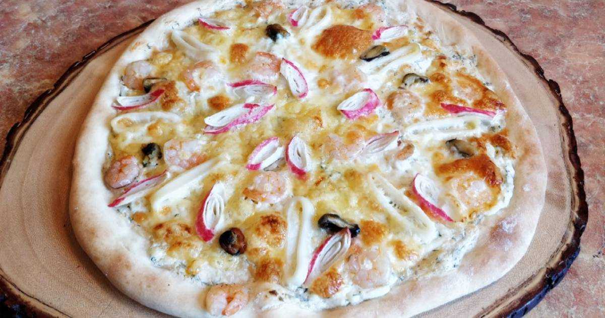 Классическая пицца с морепродуктами: рецепт приготовления