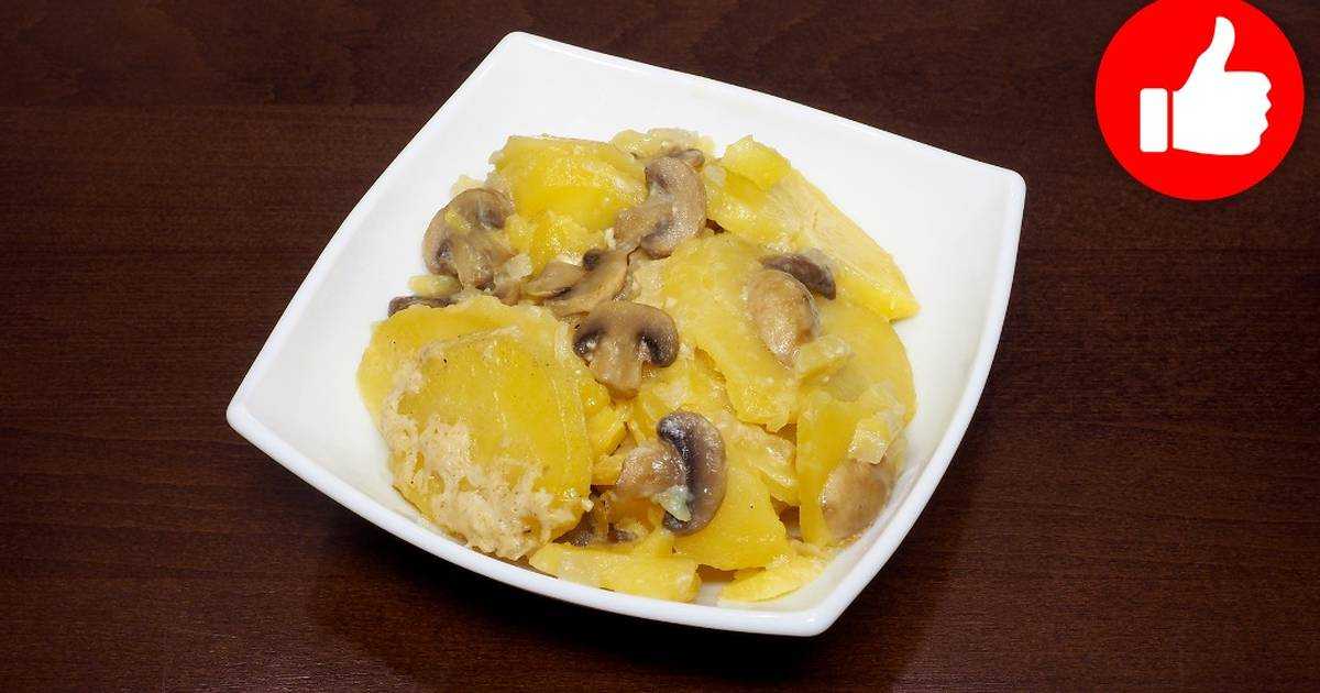 Как вкусно приготовить картофельную запеканку с грибами в мультиварке