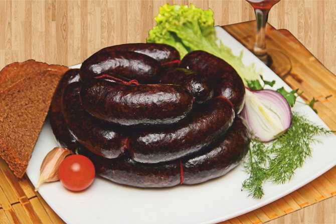 Кровяная колбаса – рецепты приготовления в домашних условиях
