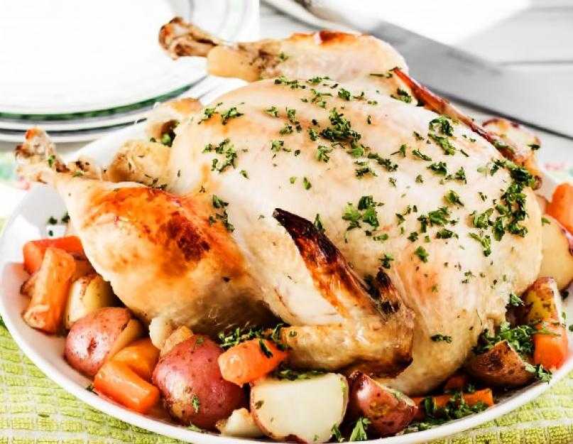 Курица в рукаве в духовке: 5 рецептов с фото