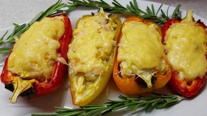 Перец, фаршированный сыром - 9 пошаговых фото в рецепте