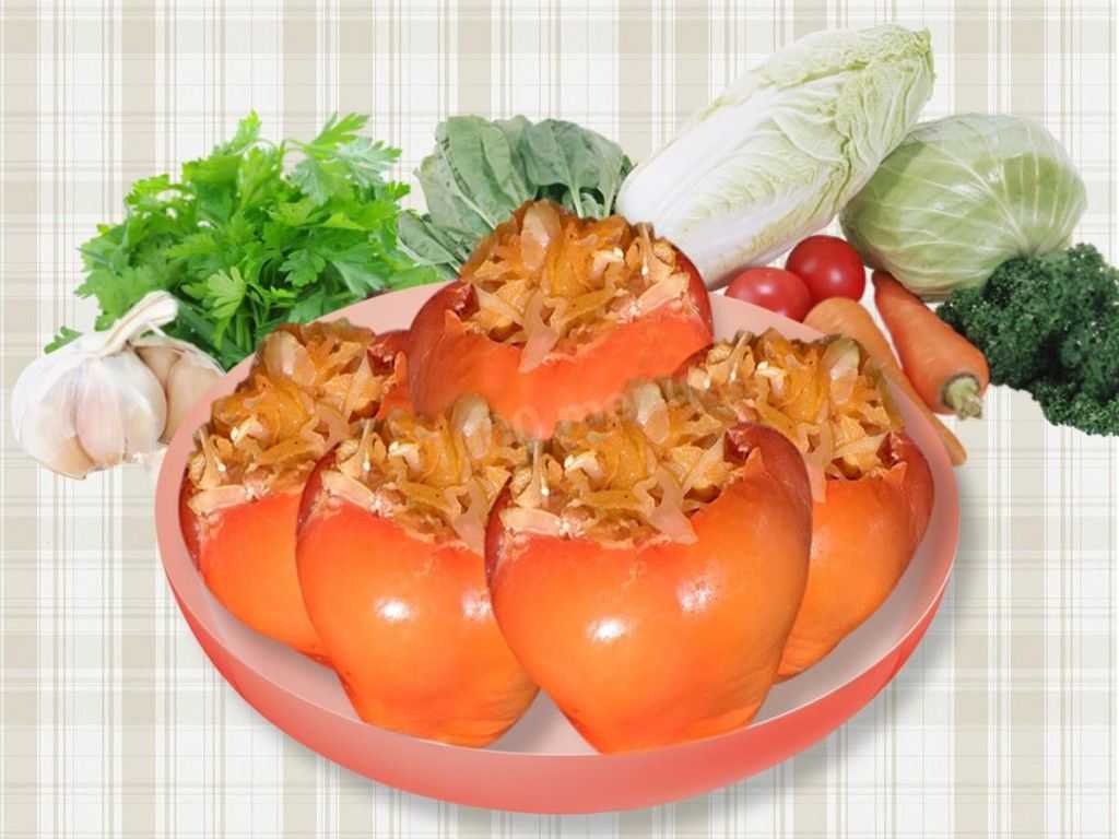 Перец фаршированный в кастрюле на фарше и рисе рецепт с фото пошагово - 1000.menu