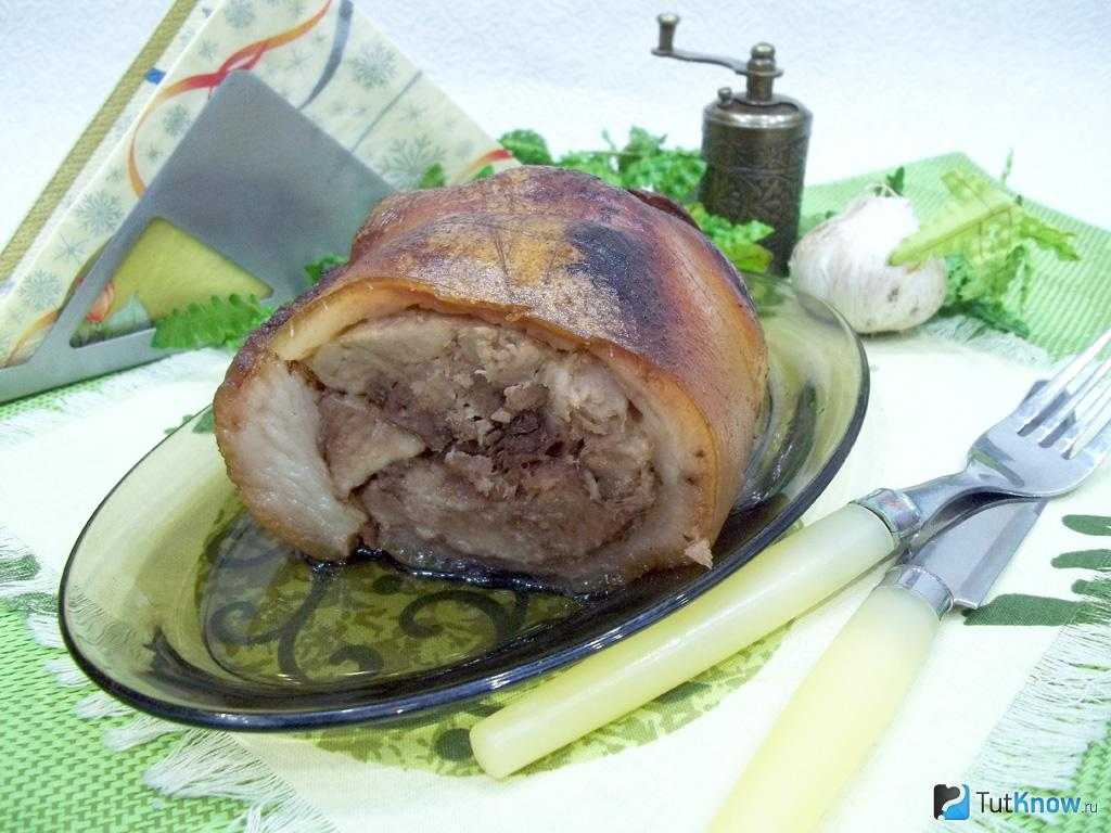 Рулет из свиной рульки – 5 рецептов приготовления
