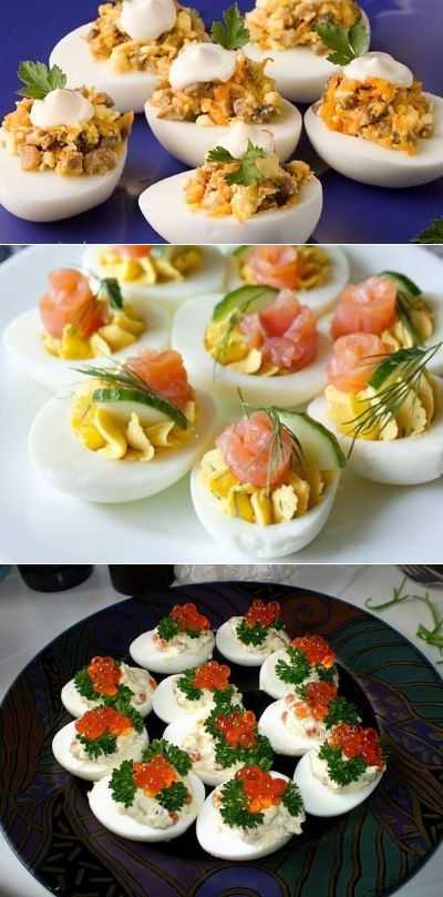 20 рецептов фаршированных яиц на праздничный стол