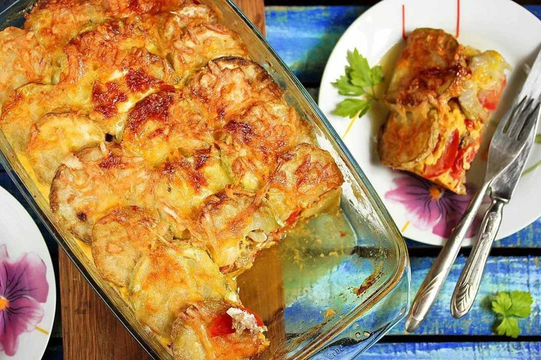 Кабачки в духовке с помидорами: рецепты приготовления :: syl.ru
