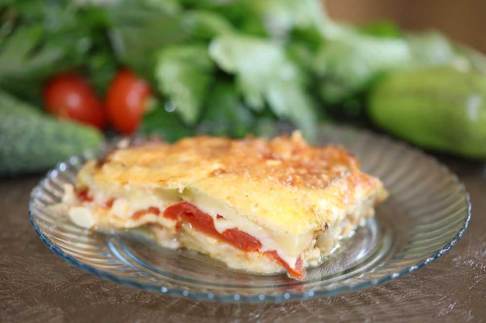 Запеканка помидорно кабачково сырная рецепт с фото пошагово - 1000.menu