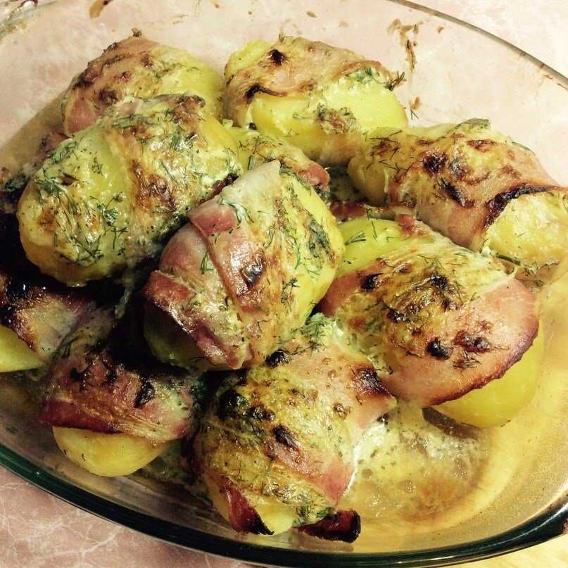 Запечь картошку в мундире в духовке
