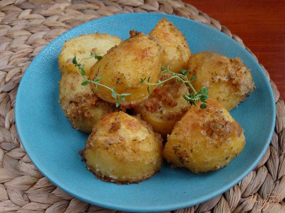 Картофель в сухарях - 1400 рецептов: гарнир | foodini