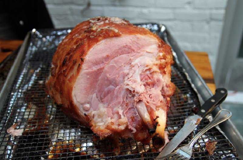 Рецепты запеченный свиной окорок